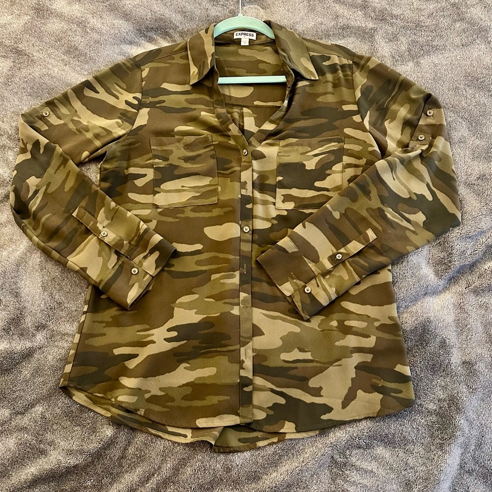 Express Portofino Button-Up Shirt
